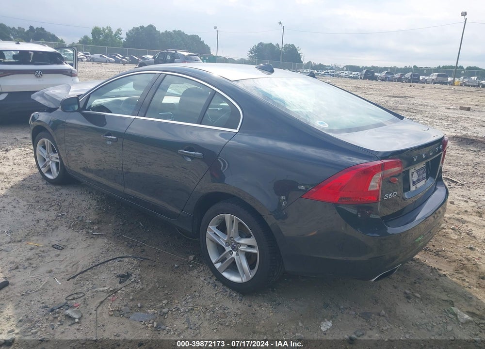 2014 VOLVO S60 T5/T5 PLATINUM/T5 PREMIER/T5 PREMIER PLUS VIN: YV1612FS9E2293608