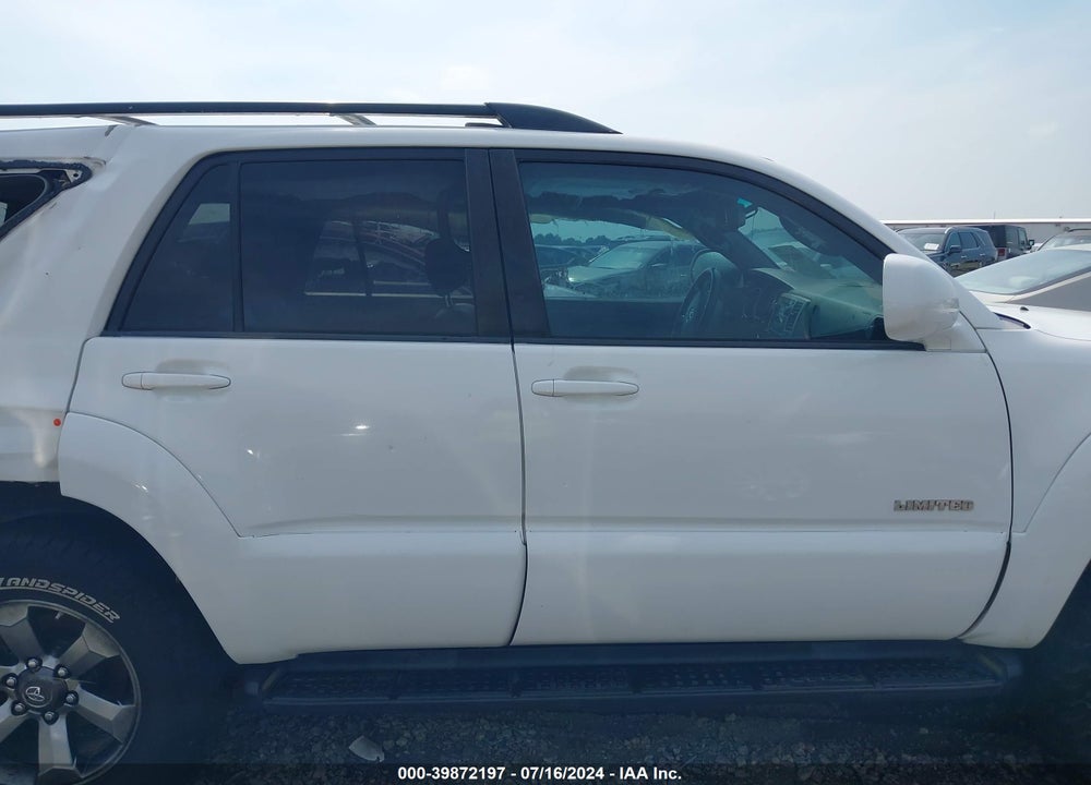 2008 TOYOTA 4RUNNER LIMITED V6 VIN: JTEZU17R78K010042