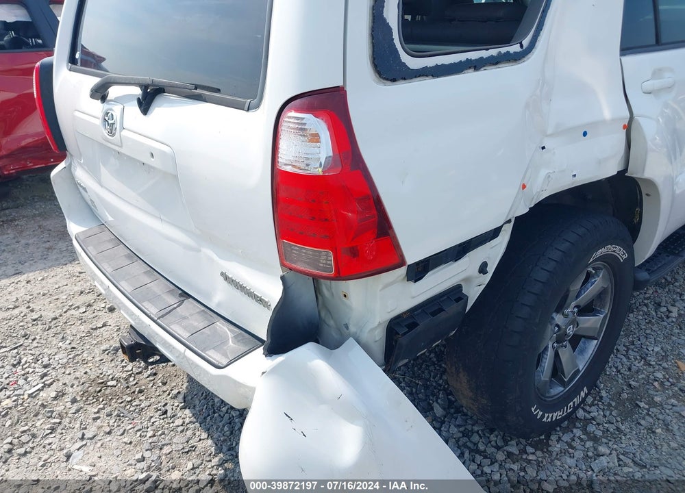 2008 TOYOTA 4RUNNER LIMITED V6 VIN: JTEZU17R78K010042