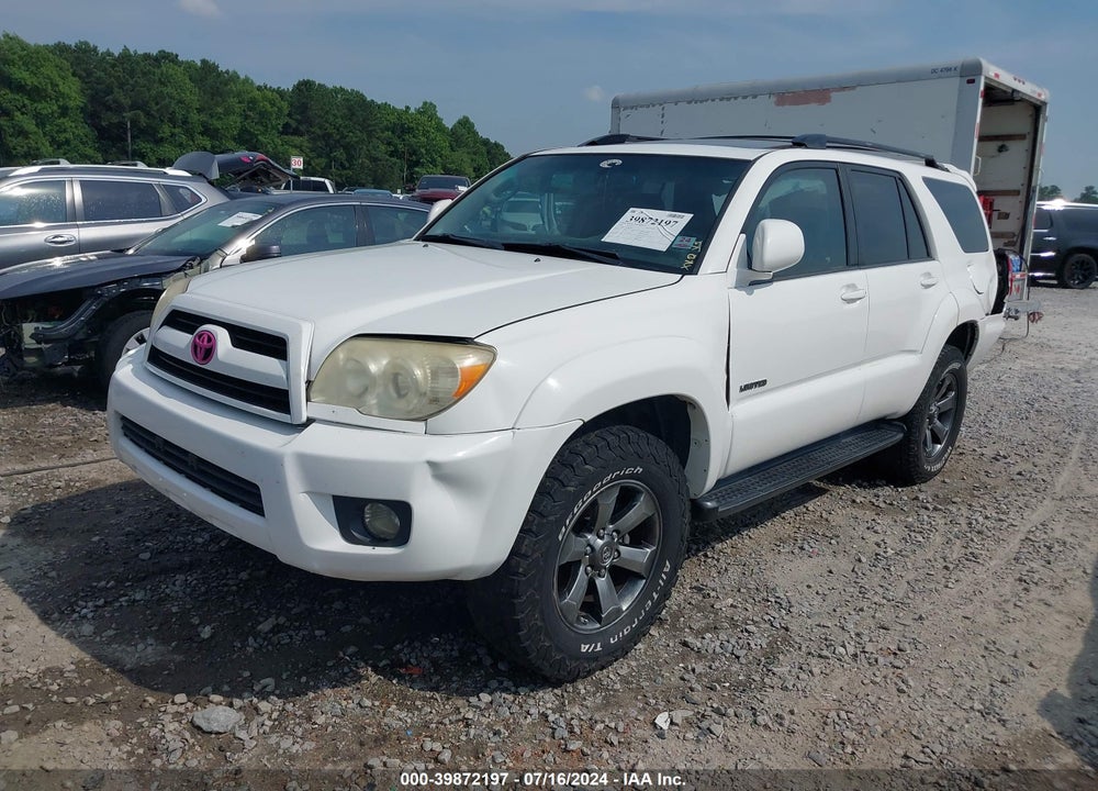 2008 TOYOTA 4RUNNER LIMITED V6 VIN: JTEZU17R78K010042