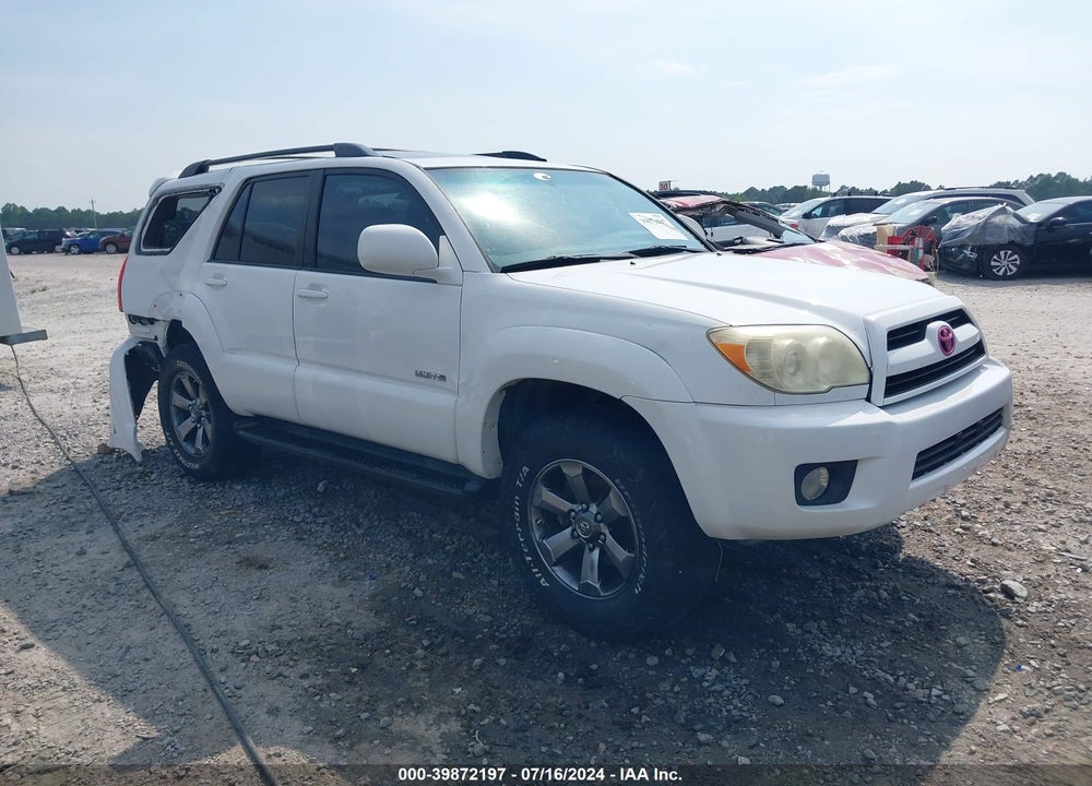 2008 TOYOTA 4RUNNER LIMITED V6 VIN: JTEZU17R78K010042