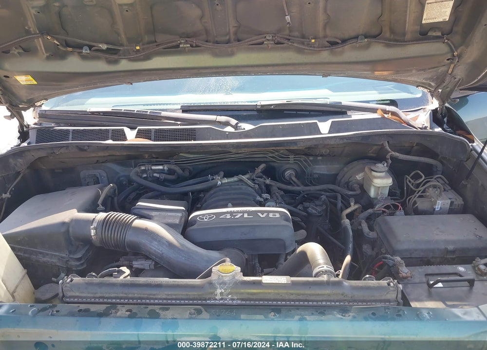 2008 TOYOTA TUNDRA BASE 4.7L V8 VIN: 5TFET54188X025759