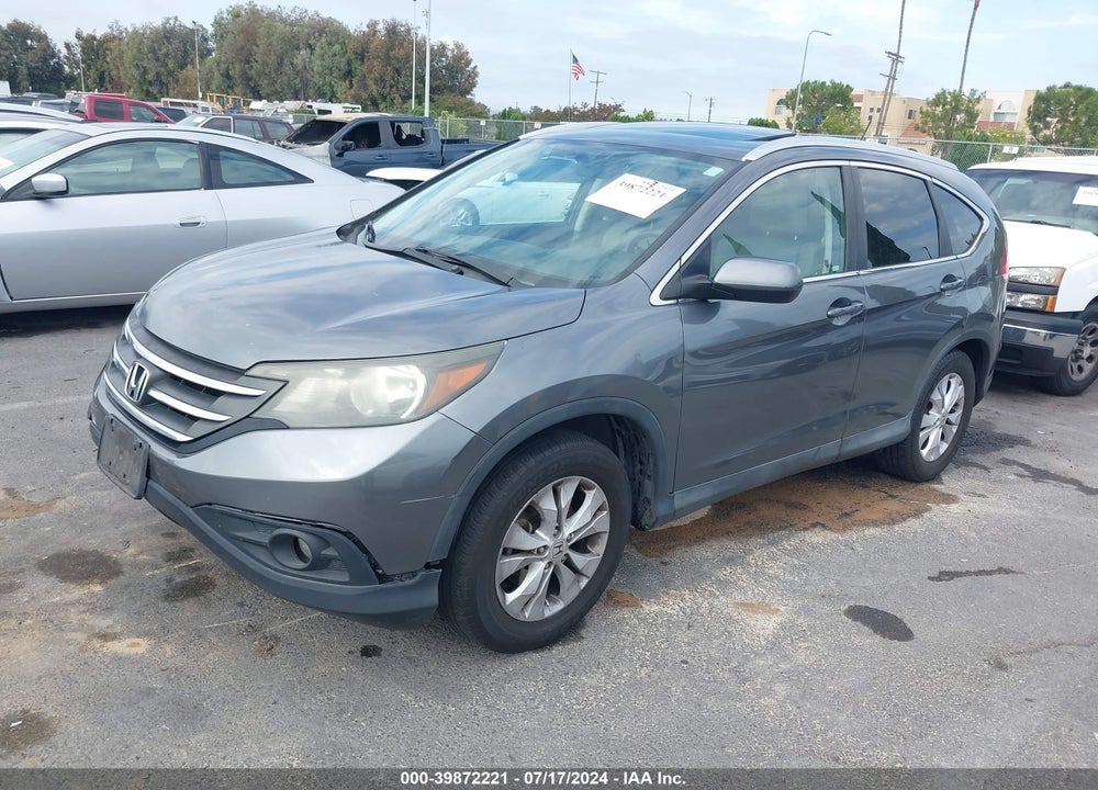 2014 HONDA CR-V EX-L VIN: 2HKRM3H7XEH553456