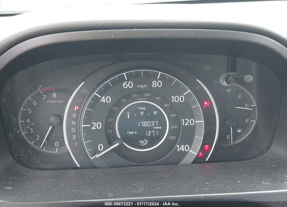 2014 HONDA CR-V EX-L VIN: 2HKRM3H7XEH553456