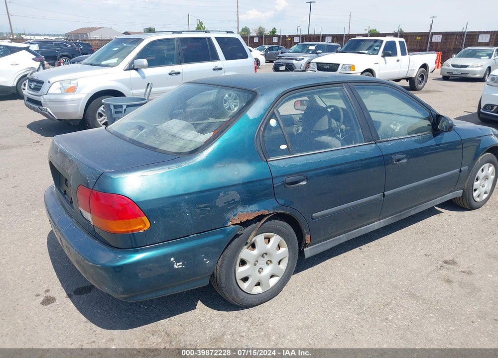 1998 HONDA CIVIC DX VIN: 2HGEJ6526WH576942