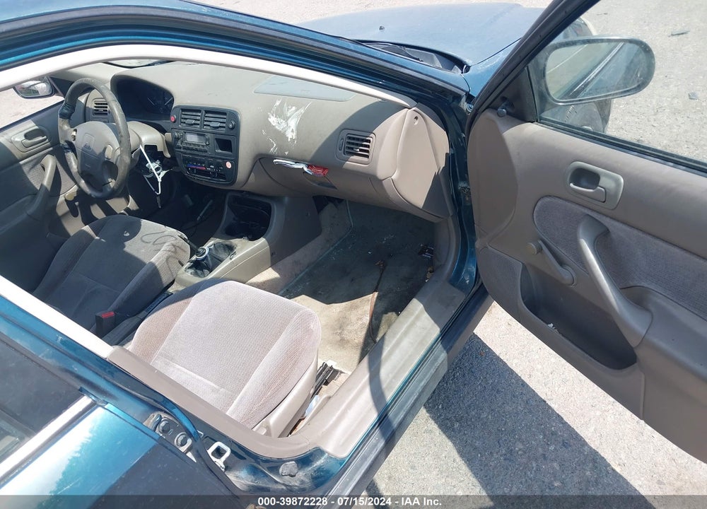 1998 HONDA CIVIC DX VIN: 2HGEJ6526WH576942
