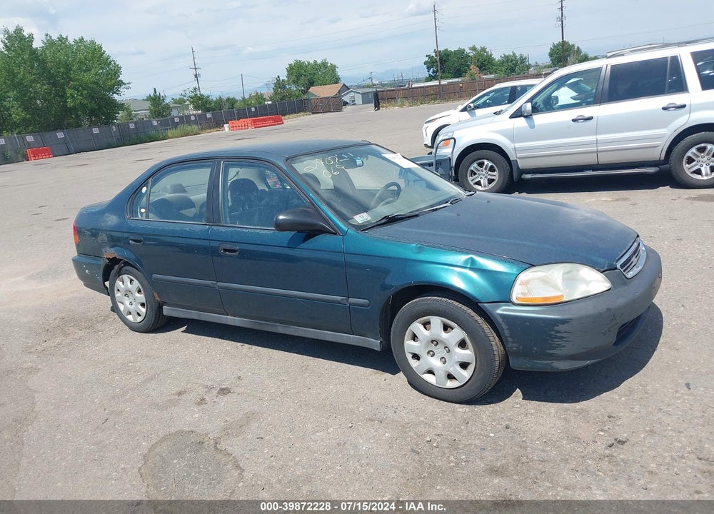 1998 HONDA CIVIC DX VIN: 2HGEJ6526WH576942