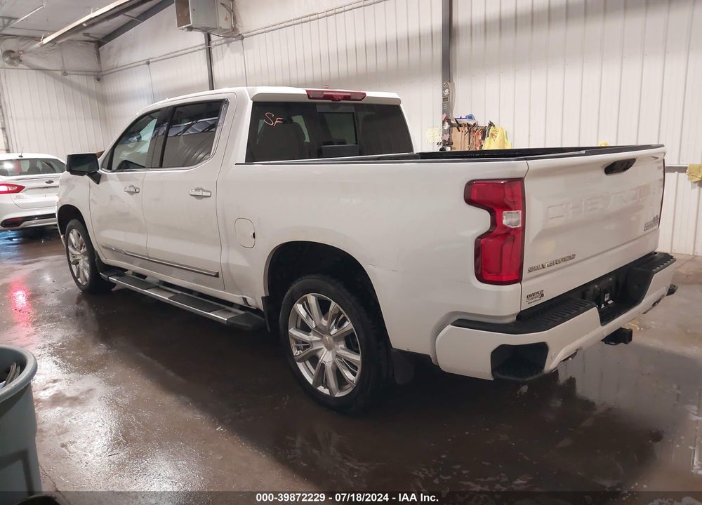 2023 CHEVROLET SILVERADO 1500 4WD SHORT BED HIGH COUNTRY VIN: 1GCUDJE84PZ255590
