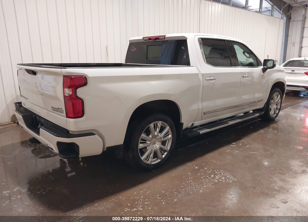 2023 CHEVROLET SILVERADO 1500 4WD SHORT BED HIGH COUNTRY VIN: 1GCUDJE84PZ255590