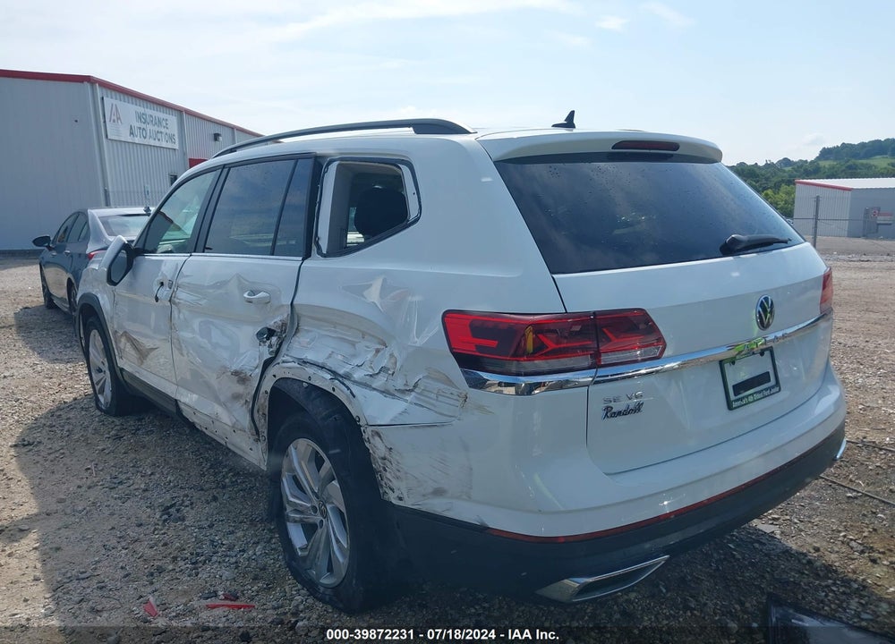 2021 VOLKSWAGEN ATLAS 3.6L V6 SE W/TECHNOLOGY VIN: 1V2WR2CA3MC540378