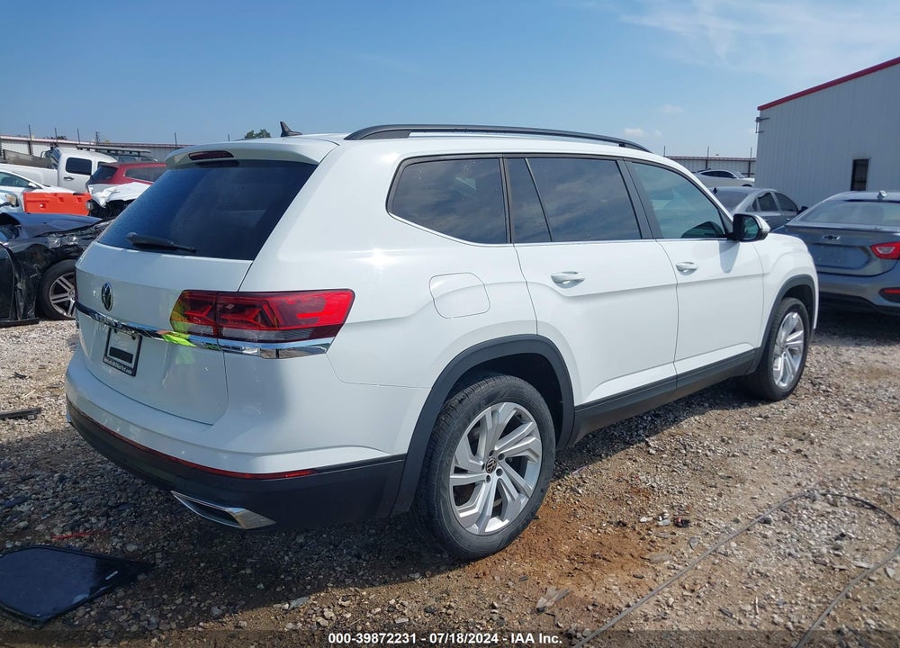 2021 VOLKSWAGEN ATLAS 3.6L V6 SE W/TECHNOLOGY VIN: 1V2WR2CA3MC540378