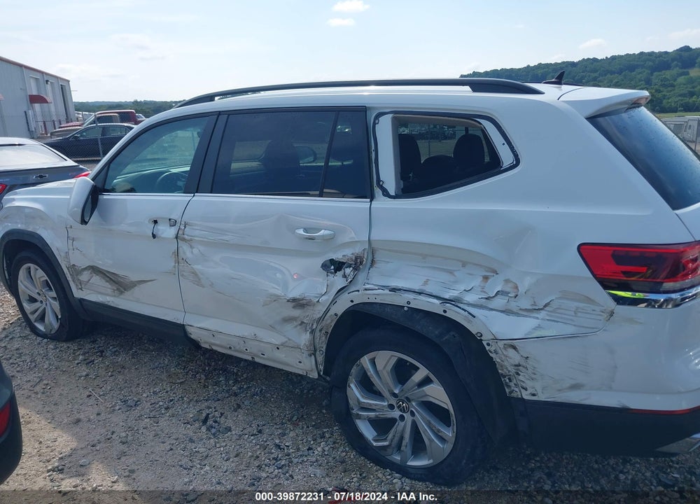 2021 VOLKSWAGEN ATLAS 3.6L V6 SE W/TECHNOLOGY VIN: 1V2WR2CA3MC540378