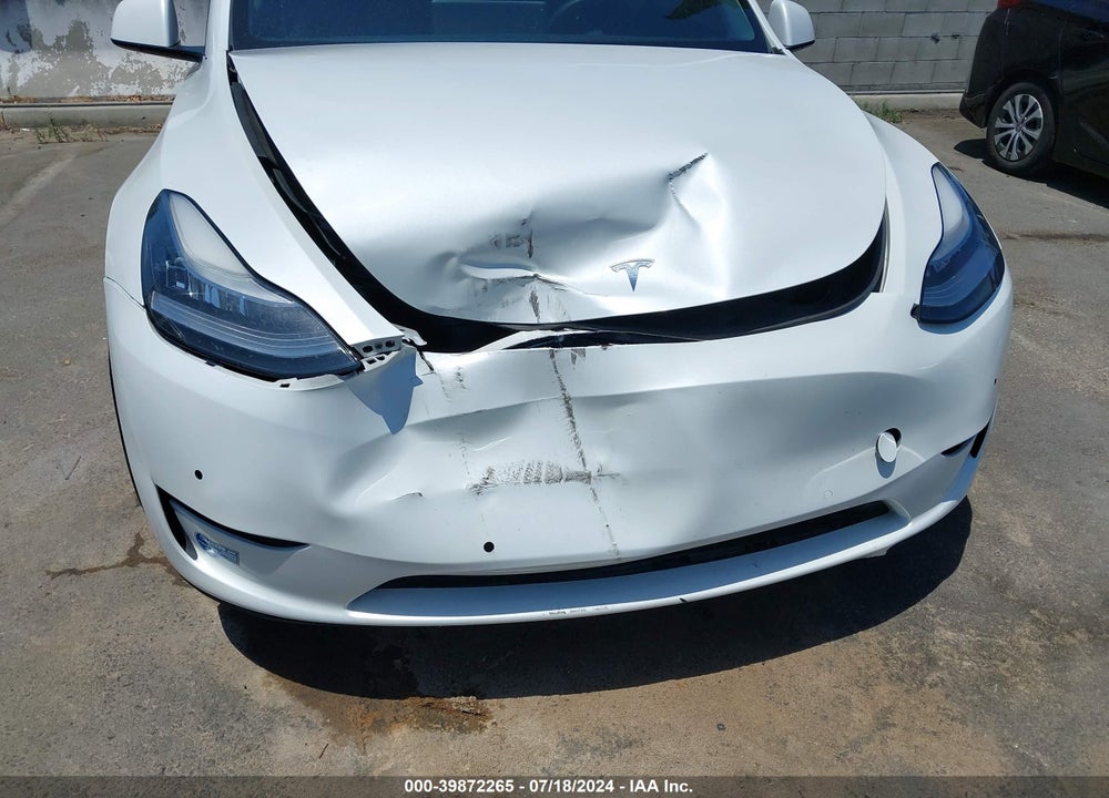 2021 TESLA MODEL Y LONG RANGE DUAL MOTOR ALL-WHEEL DRIVE VIN: 5YJYGDEE3MF092688