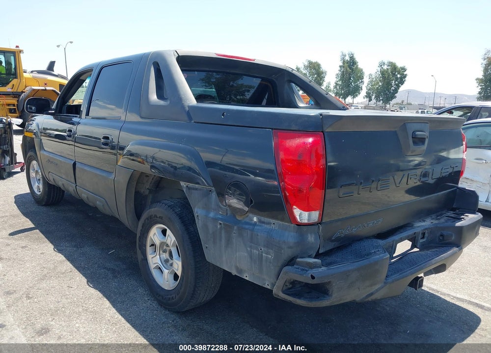 2004 CHEVROLET AVALANCHE 1500 VIN: 3GNEC12TX4G215596
