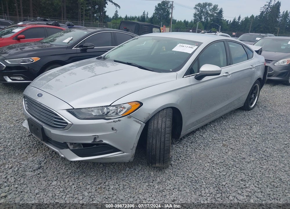 2017 FORD FUSION SE VIN: 3FA6P0H72HR125039