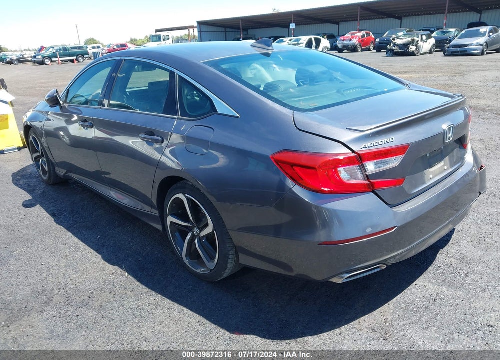 2019 HONDA ACCORD SPORT VIN: 1HGCV1F34KA051070