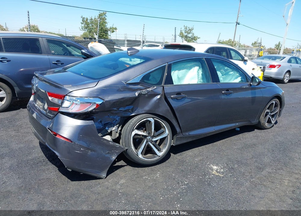 2019 HONDA ACCORD SPORT VIN: 1HGCV1F34KA051070