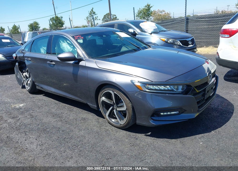2019 HONDA ACCORD SPORT VIN: 1HGCV1F34KA051070