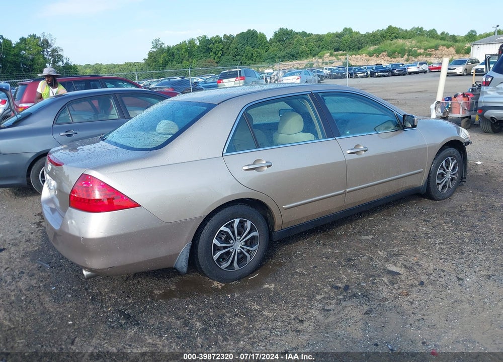 2006 HONDA ACCORD 2.4 LX VIN: 1HGCM56406A043850