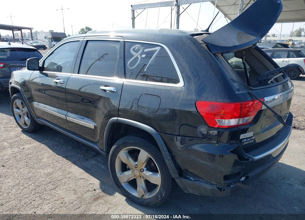 2012 JEEP GRAND CHEROKEE LIMITED VIN: 1C4RJFBT6CC116627