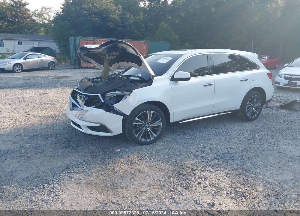 2020 ACURA MDX TECHNOLOGY PACKAGE VIN: 5J8YD4H5XLL014698