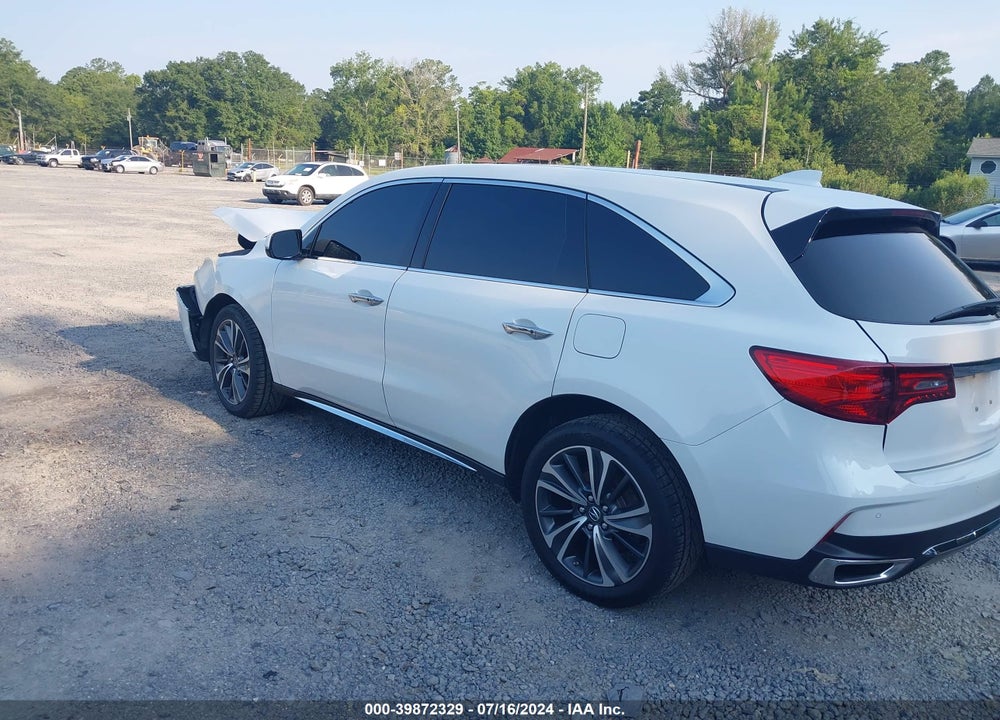 2020 ACURA MDX TECHNOLOGY PACKAGE VIN: 5J8YD4H5XLL014698