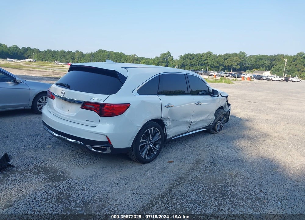 2020 ACURA MDX TECHNOLOGY PACKAGE VIN: 5J8YD4H5XLL014698