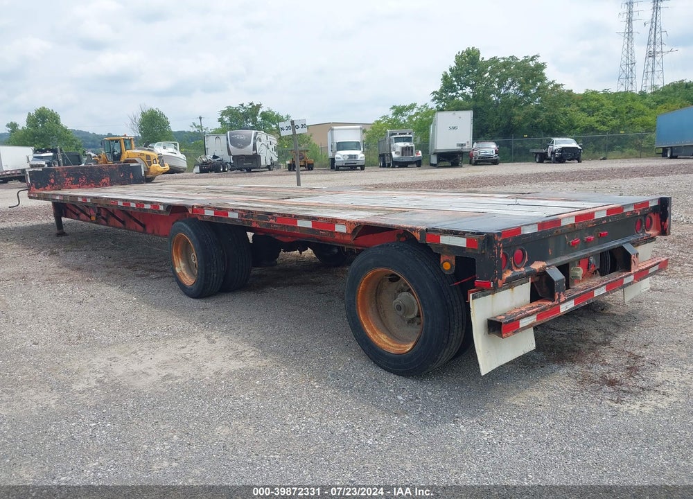 1999 WABASH NATIONAL CORP FLAT VIN: 1JJF482F1XS625382