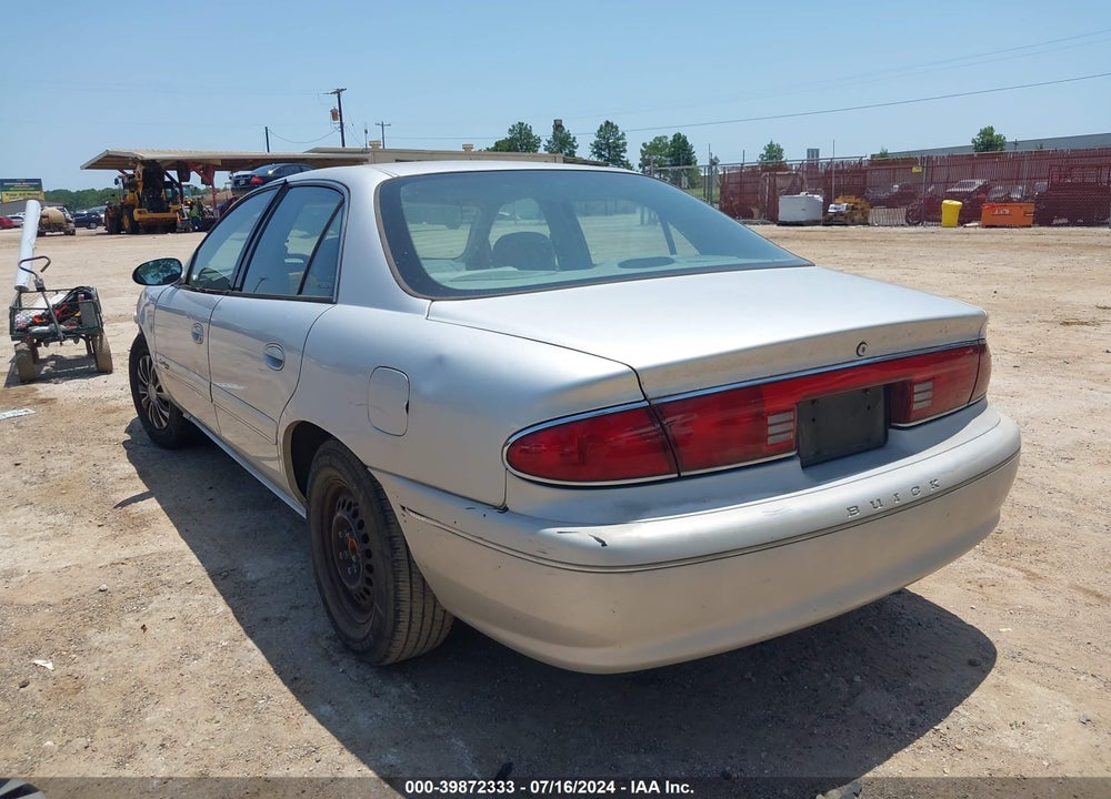 2000 BUICK CENTURY CUSTOM VIN: 2G4WS52J3Y1270178