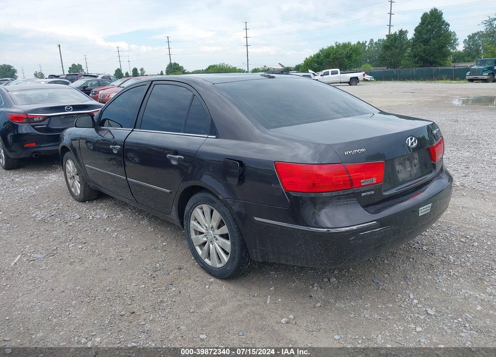 2009 HYUNDAI SONATA LIMITED VIN: 5NPEU46C09H488689