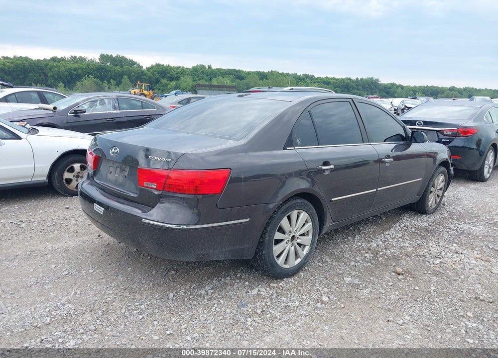 2009 HYUNDAI SONATA LIMITED VIN: 5NPEU46C09H488689