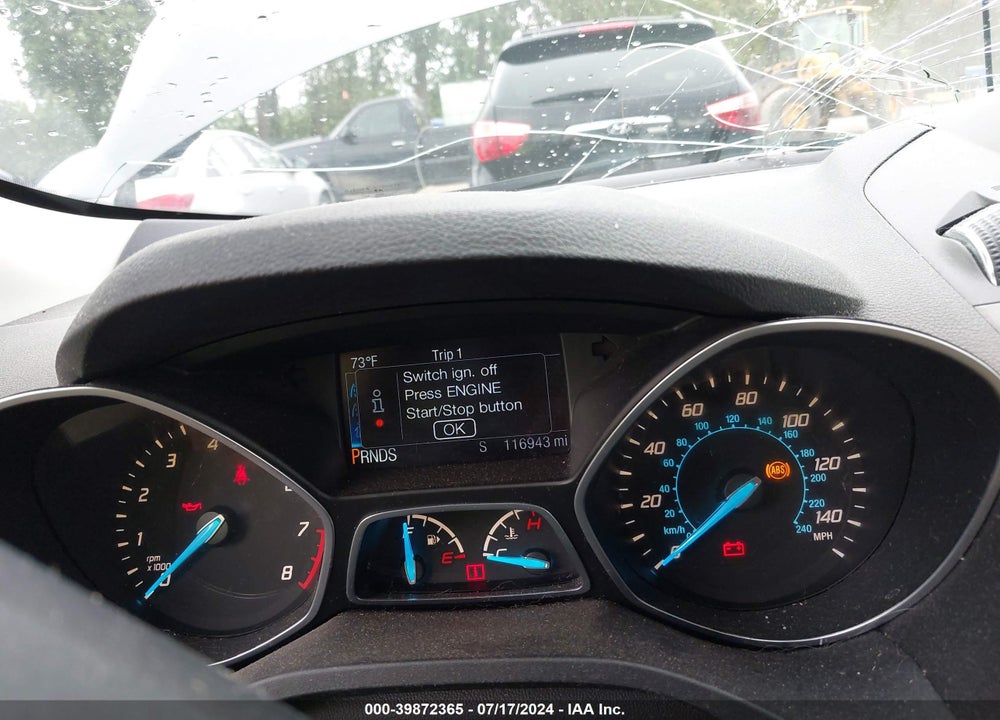 2014 FORD ESCAPE TITANIUM VIN: 1FMCU0JX1EUC86045