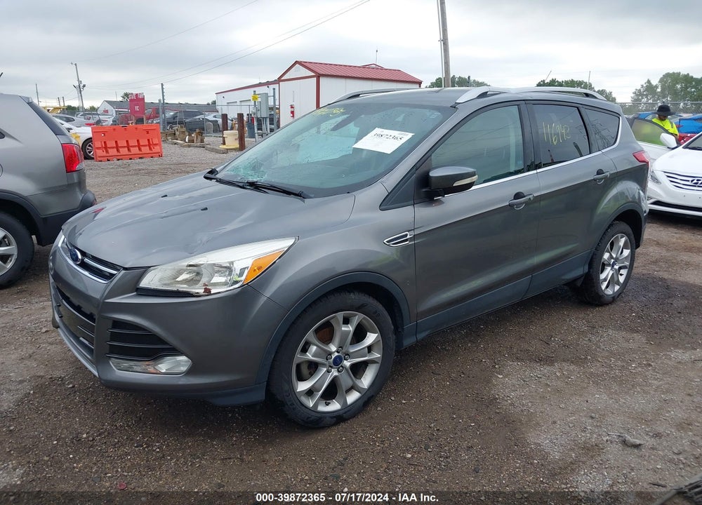 2014 FORD ESCAPE TITANIUM VIN: 1FMCU0JX1EUC86045