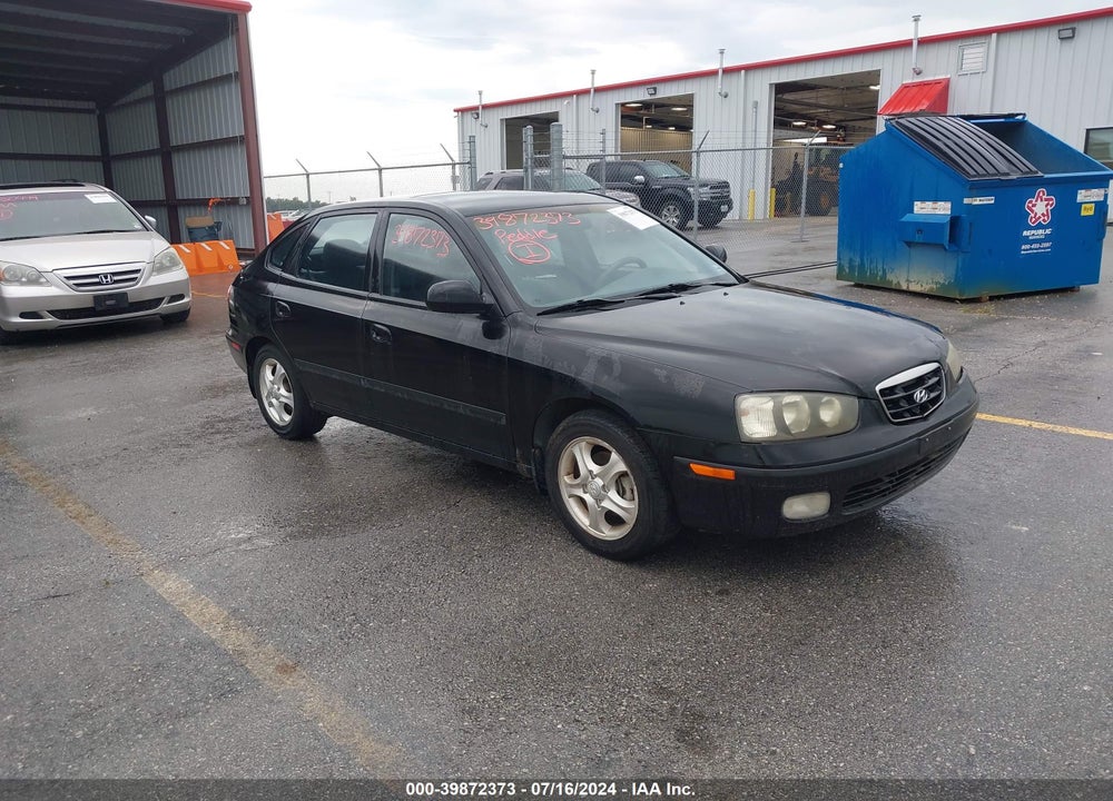 2001 HYUNDAI ELANTRA GT VIN: KMHDN55D91U029806