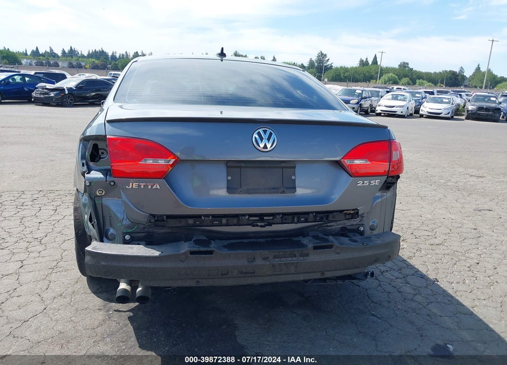 2011 VOLKSWAGEN JETTA 2.5L SE VIN: 3VWDZ7AJ3BM120167