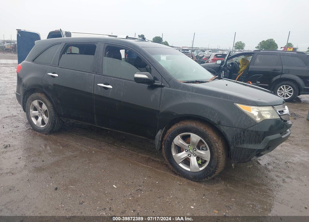 2007 ACURA MDX SPORT PACKAGE VIN: 2HNYD28527H500552