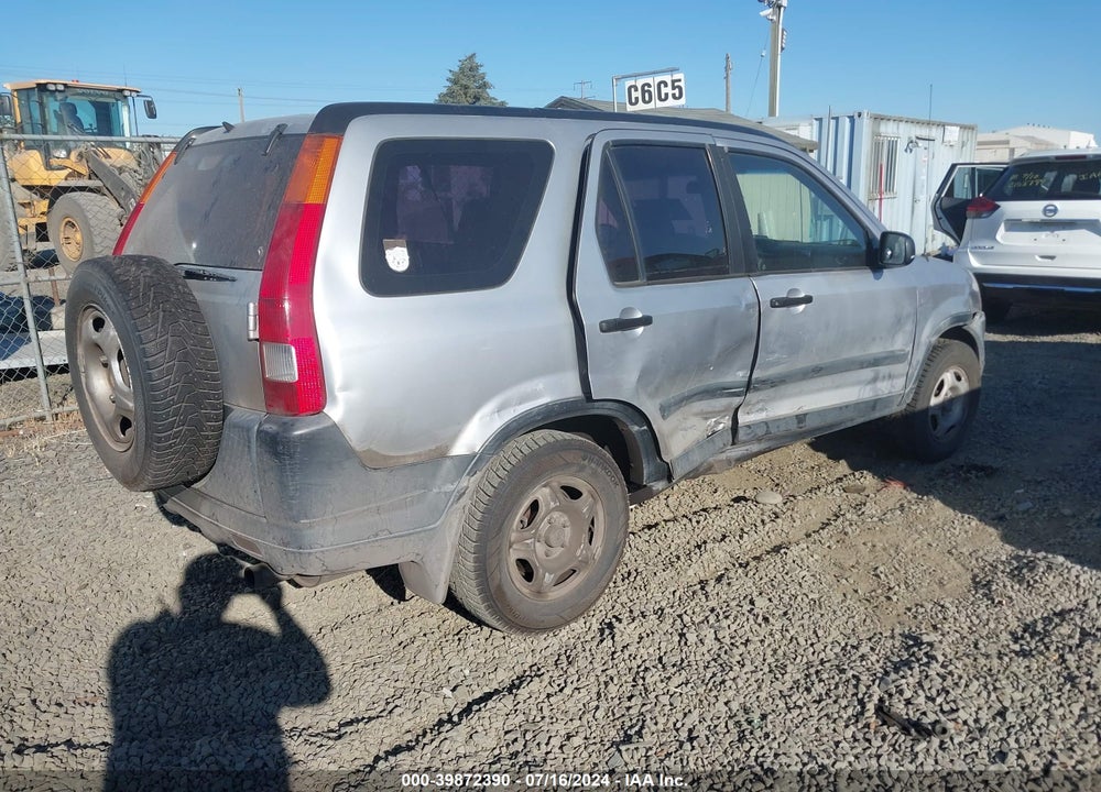 2002 HONDA CR-V LX VIN: JHLRD68462C011885