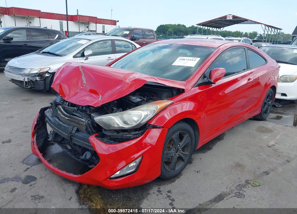 2013 HYUNDAI ELANTRA GS VIN: KMHDH6AE0DU007449