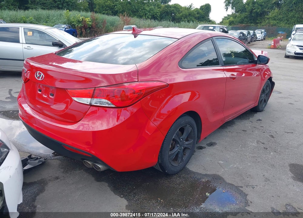 2013 HYUNDAI ELANTRA GS VIN: KMHDH6AE0DU007449