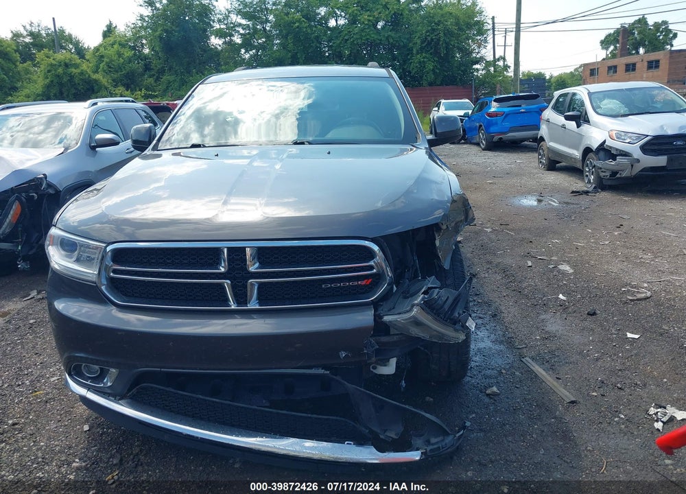 2015 DODGE DURANGO SXT VIN: 1C4RDJAG6FC101743