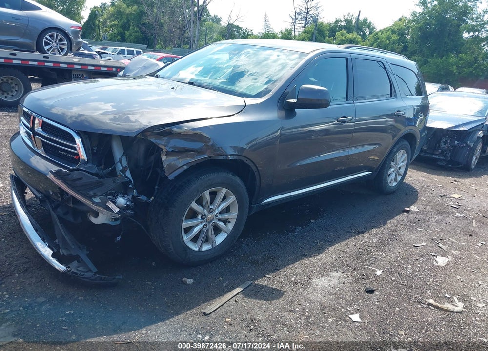 2015 DODGE DURANGO SXT VIN: 1C4RDJAG6FC101743