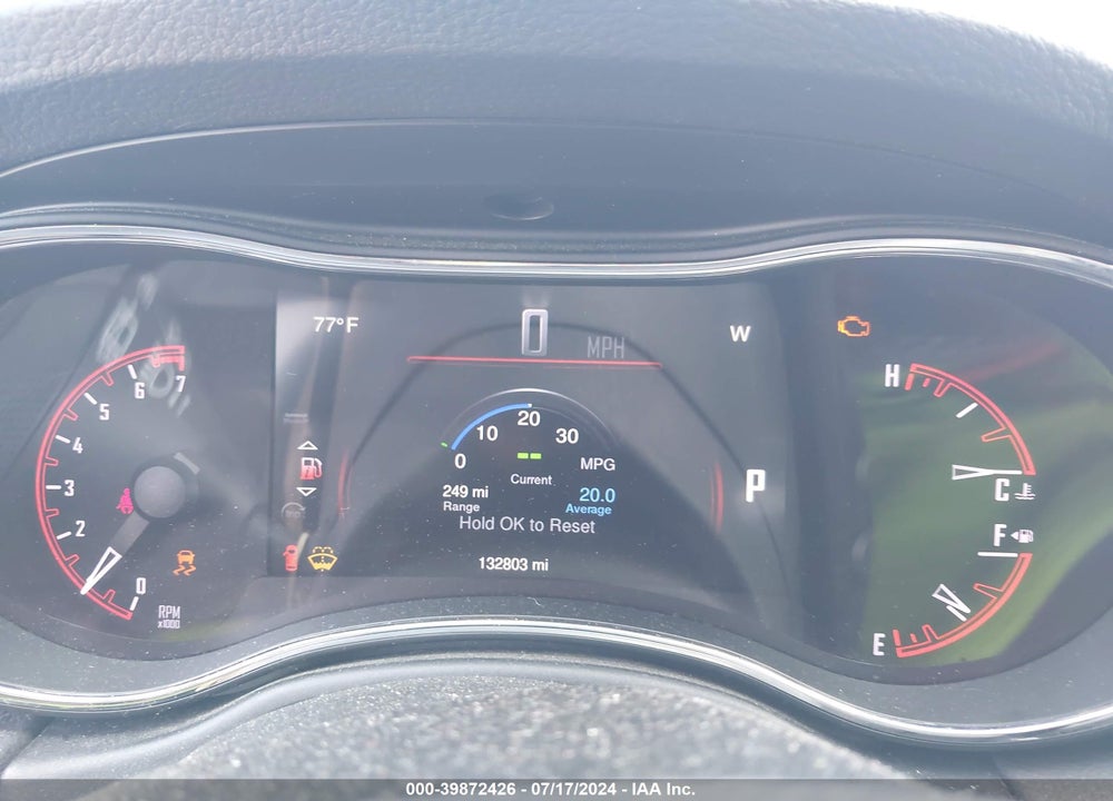 2015 DODGE DURANGO SXT VIN: 1C4RDJAG6FC101743