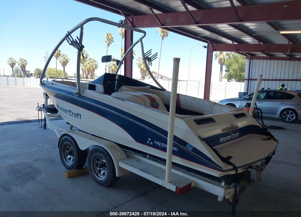 1987 MASTERCRAFT OTHER VIN: MBCSELS9F787