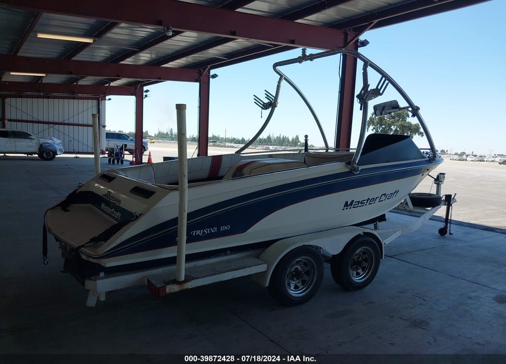 1987 MASTERCRAFT OTHER VIN: MBCSELS9F787
