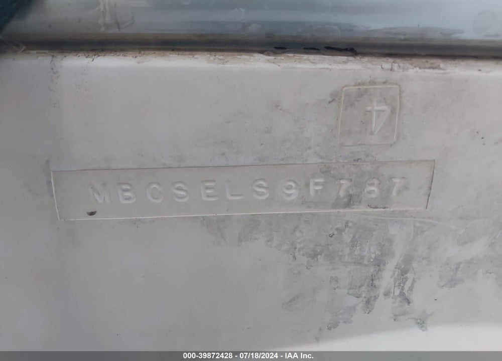 1987 MASTERCRAFT OTHER VIN: MBCSELS9F787
