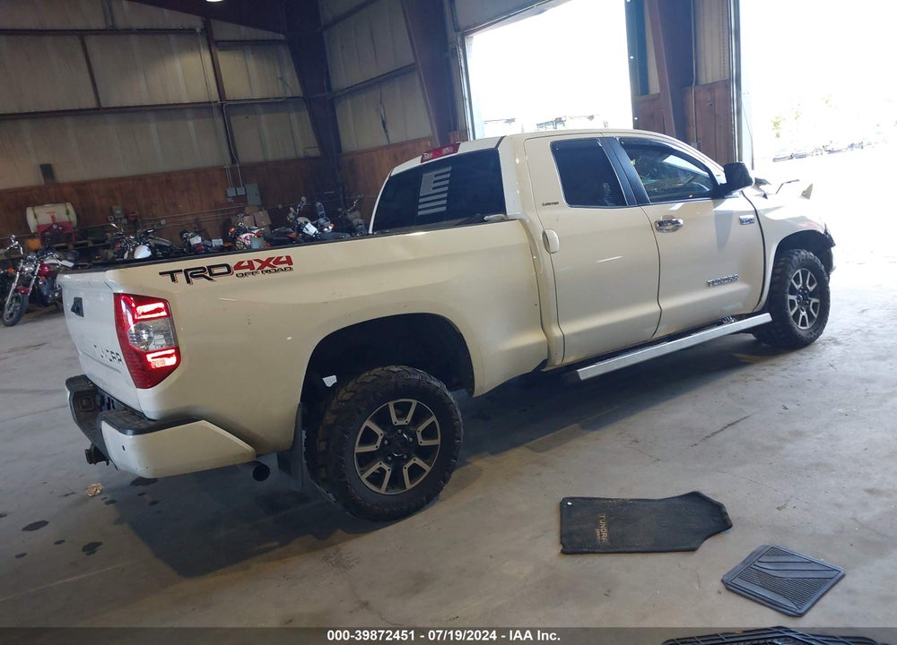 2016 TOYOTA TUNDRA LIMITED 5.7L V8 VIN: 5TFBY5F14GX499756