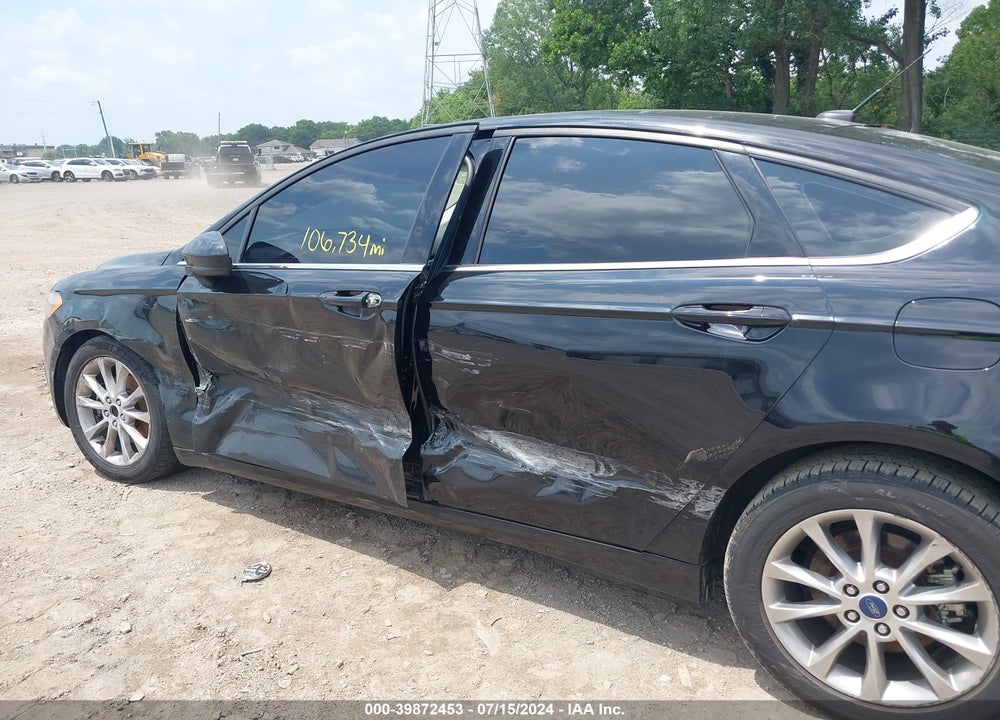 2017 FORD FUSION SE VIN: 3FA6P0H74HR404931