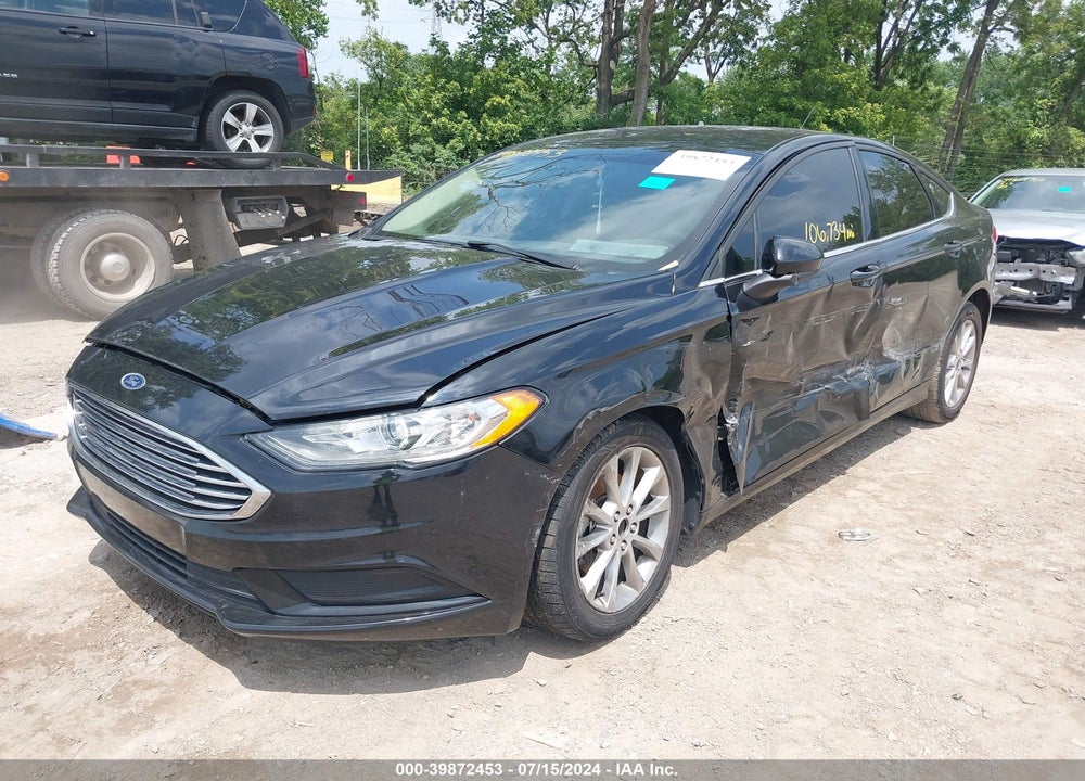 2017 FORD FUSION SE VIN: 3FA6P0H74HR404931