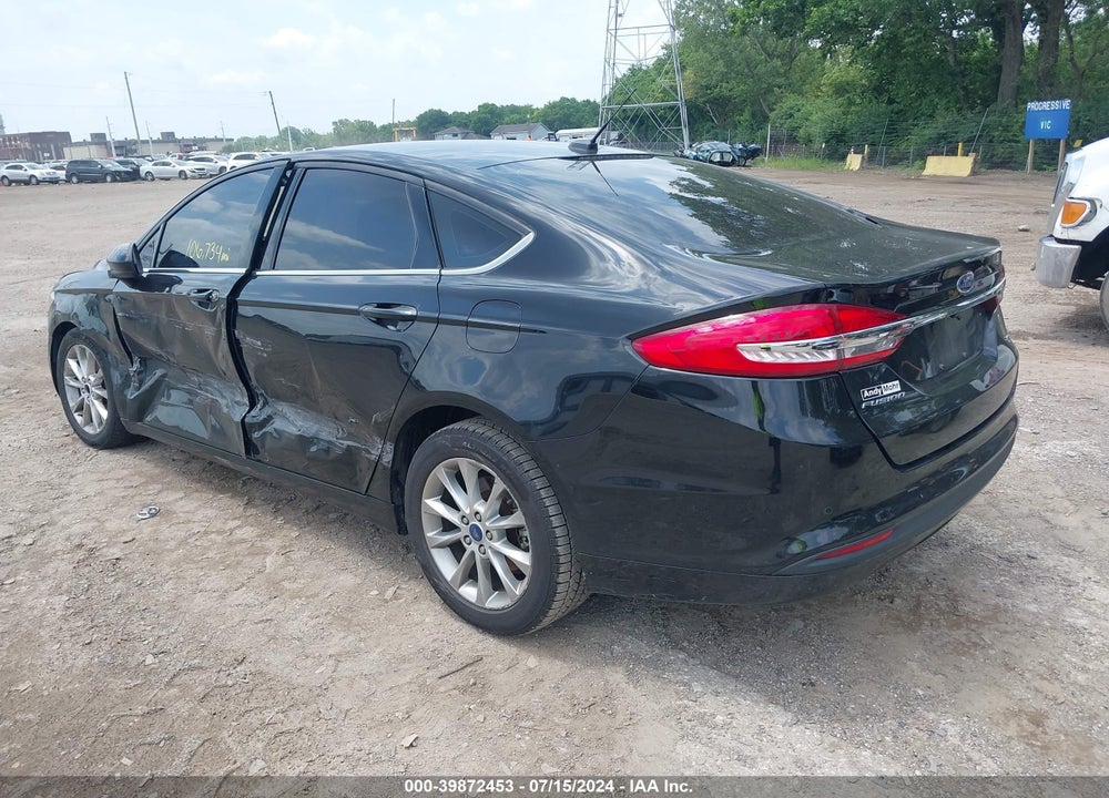 2017 FORD FUSION SE VIN: 3FA6P0H74HR404931