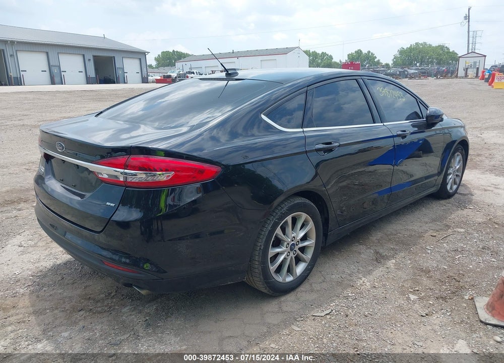 2017 FORD FUSION SE VIN: 3FA6P0H74HR404931
